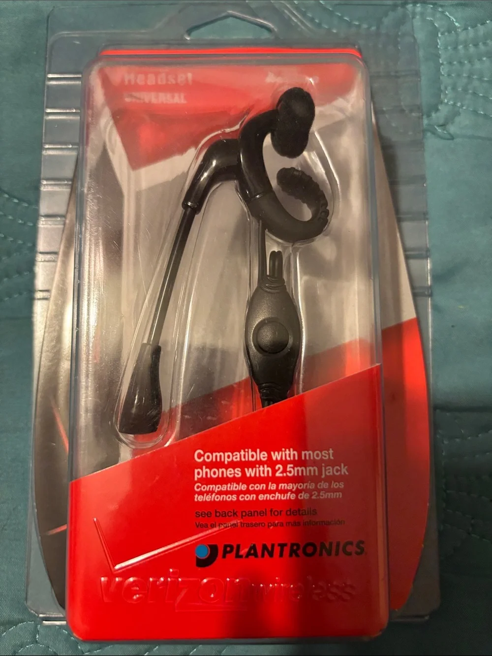 Plantronics Black Universal 2.5mm Jack Headset